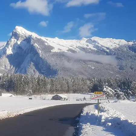 Les Frahans Samoëns Exterior foto